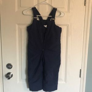 Navy snow suit